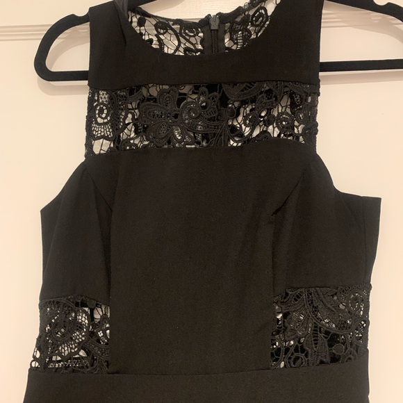 ASOS Black Jumpsuit with Lace Detail - Picture 4 of 11